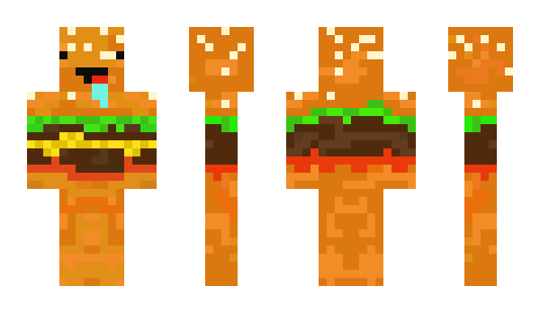 Minecraft skin GoldSword