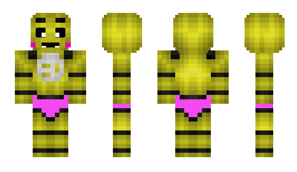 Minecraft skin The_Toy_Chica