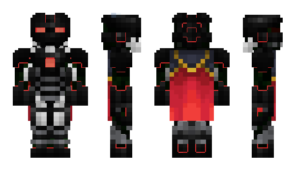 Minecraft skin NoHackJustMacros