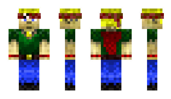 Minecraft skin yellowmonkeyman