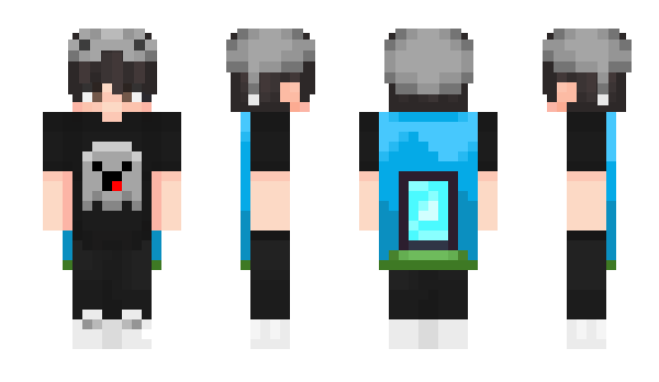 Minecraft skin zLuisD