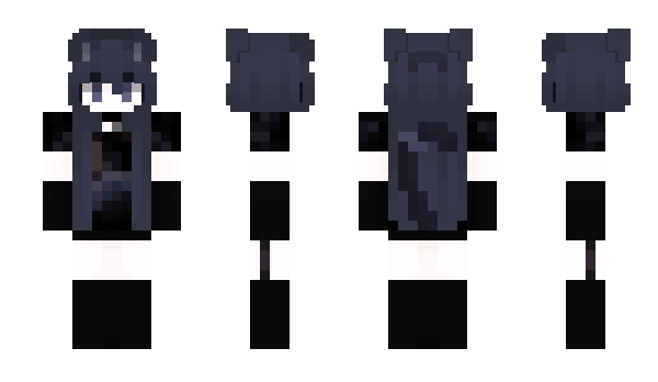 Minecraft skin Ravfen