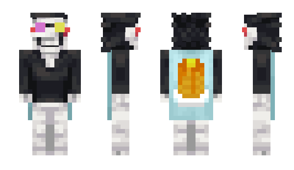 Minecraft скин по нику SpamtonSpamton