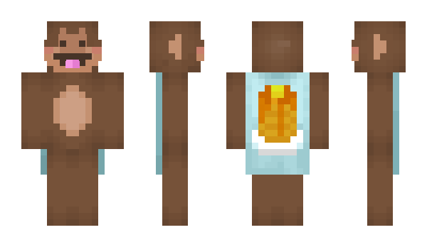 Minecraft skin oFloppa