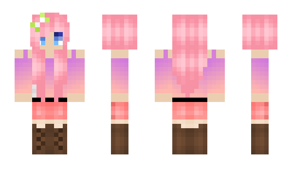 Minecraft skin mynkey