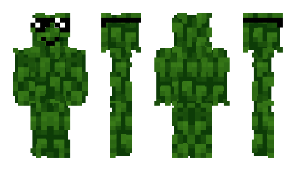 Minecraft скин по нику LEAFORMINECRAFT