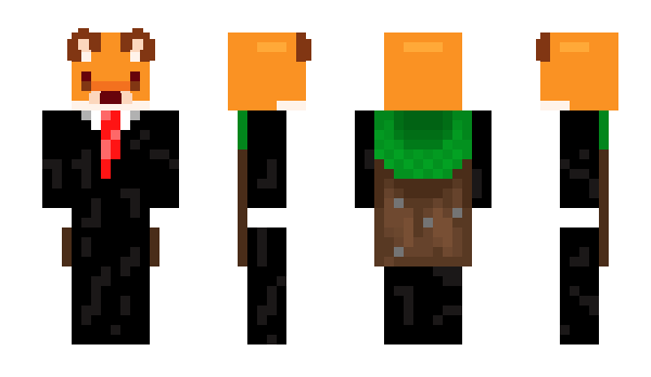 Minecraft скин по нику TheFox_x
