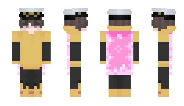 Minecraft skin tieless