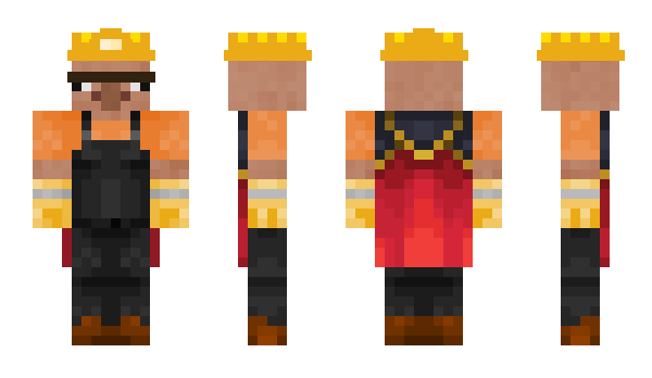 Minecraft skin Davka