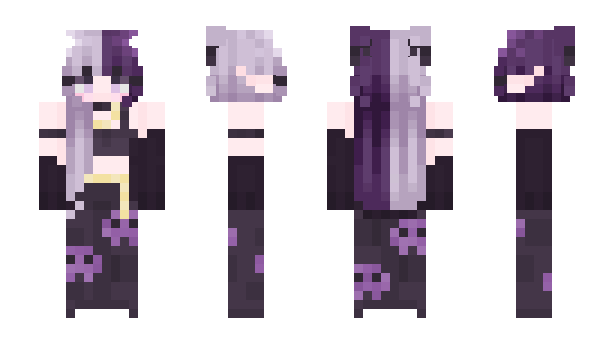 Minecraft skin ItsMoriii