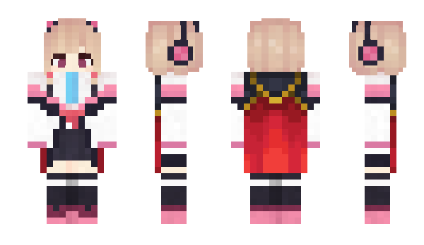 Minecraft skin s1llyKittens