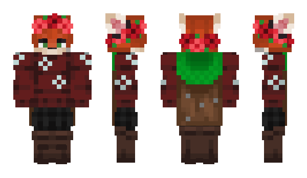 Minecraft скин по нику MapleFoxie