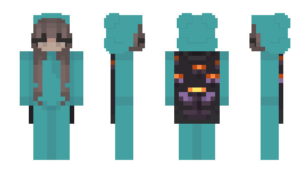 Minecraft skin BlueBVN1716