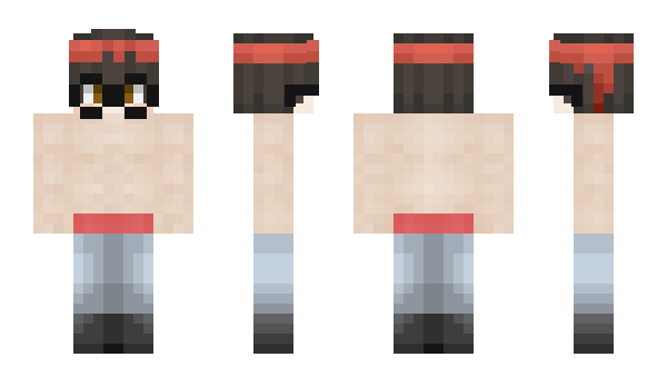 Minecraft skin AxelKing