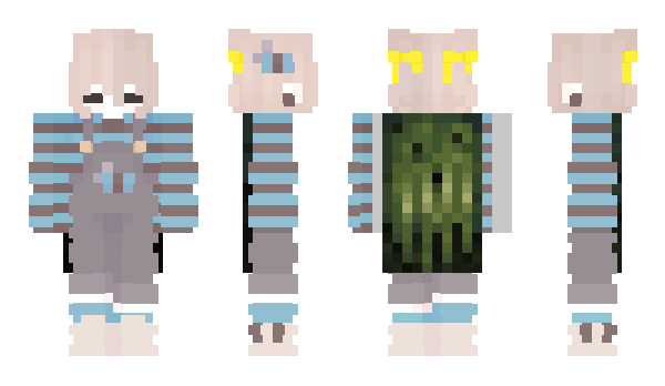 Minecraft скін по ніку Blue_Bee_