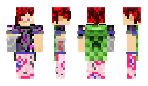 Minecraft скин по нику natsu_vm