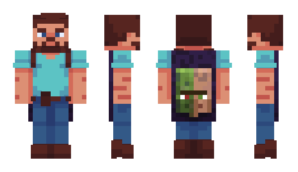Minecraft skin 8_Paddy_8