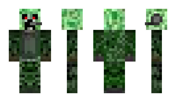 Minecraft skin 1Creeper
