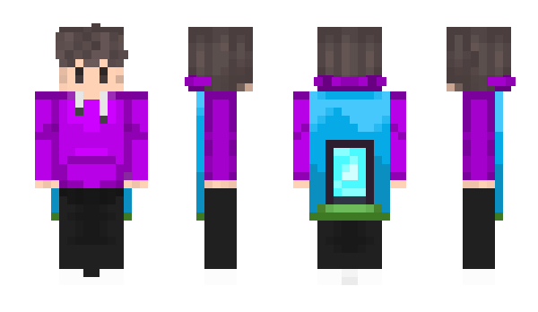 Minecraft skin f_alling