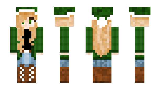 Minecraft skin SorayaSH