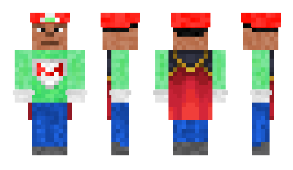 Minecraft skin Mariomix