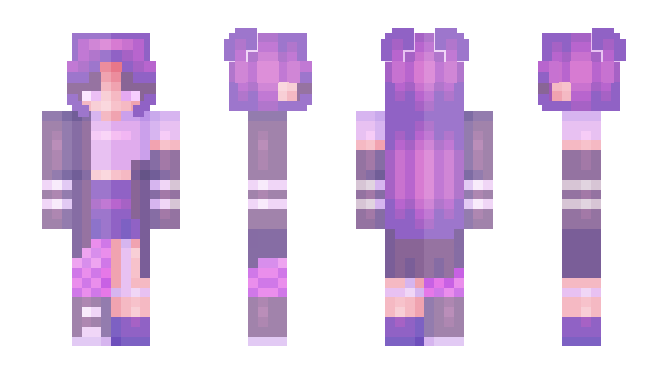 Minecraft skin Liduska