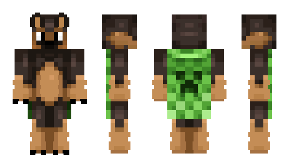 Minecraft скин по нику ItsJustK9