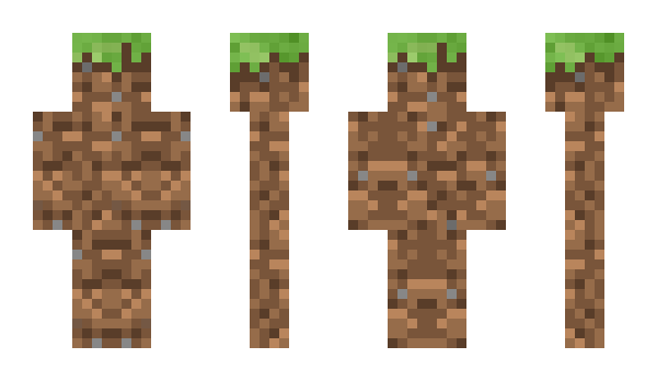 Minecraft skin MHF_Grass