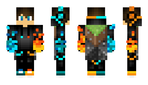 Minecraft skin BlazeReal