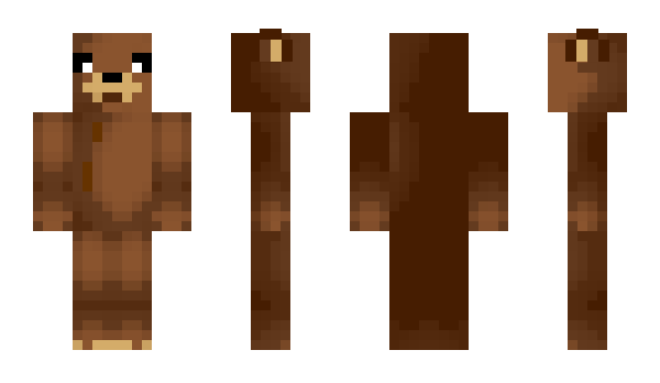 Minecraft skin BearManzz