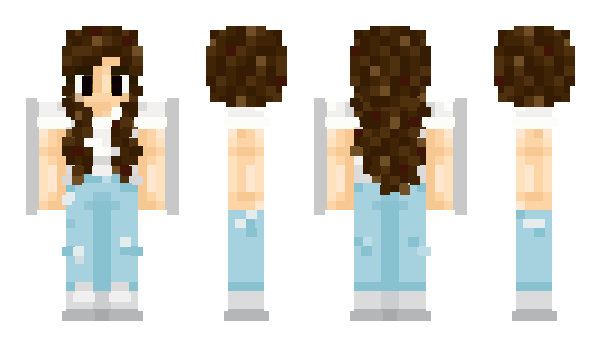 Minecraft skin megan1234567