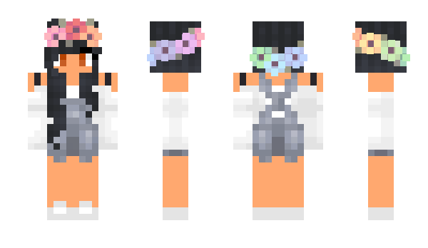 Minecraft skin Amelia100