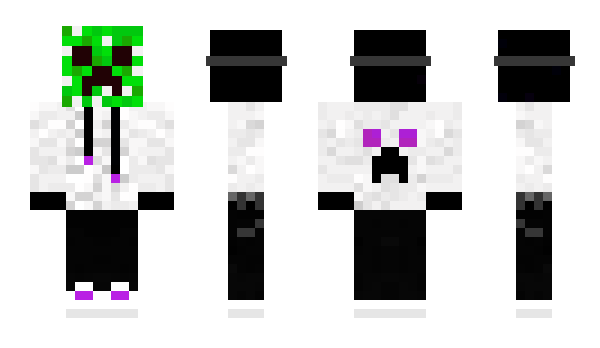 Minecraft skin techno_god