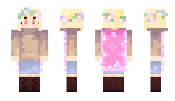 Minecraft skin nuciee