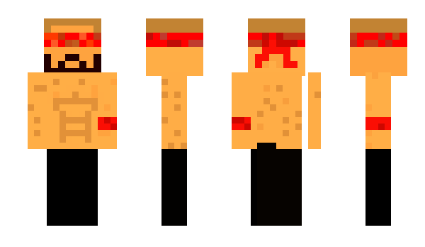 Minecraft skin 6bex