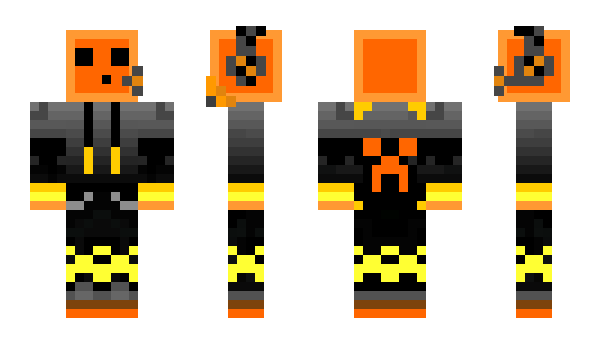 Minecraft skin xHex