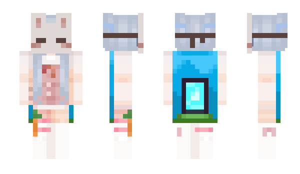 Minecraft скин по нику SarahQT