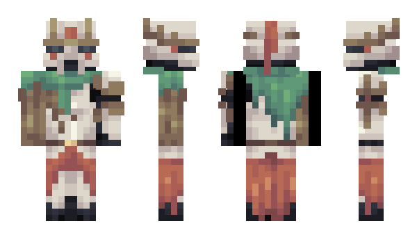 Minecraft skin Ennemi