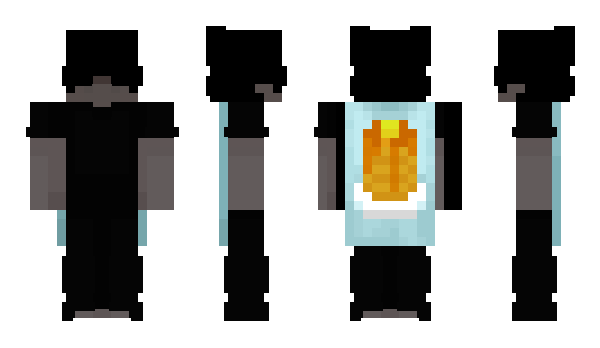 Minecraft skin 3LESSED