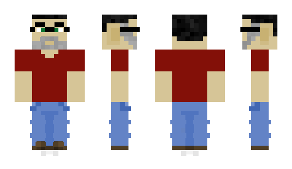 Minecraft skin BiggysDad