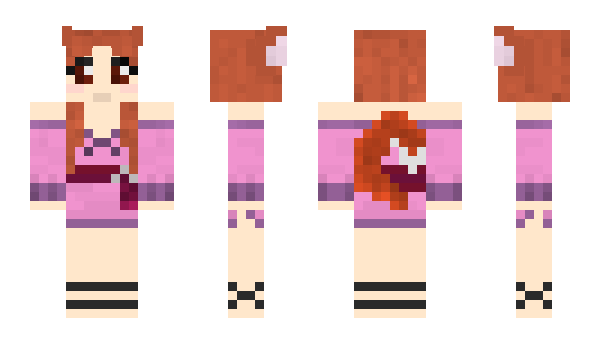 Minecraft skin Ohatsu