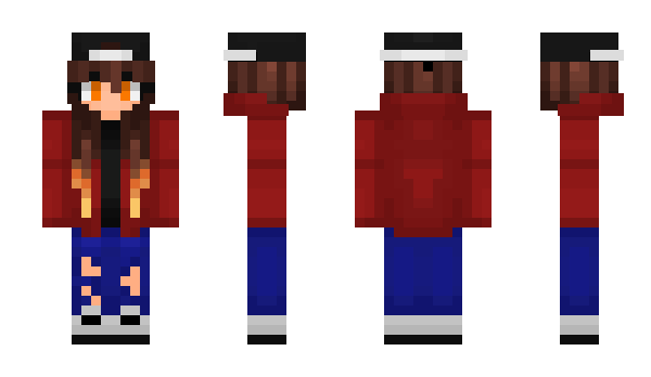 Minecraft скин по нику BerryWolf