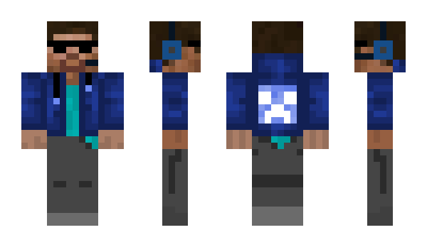 Minecraft skin Ablckbrn