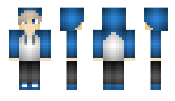 Minecraft скин по нику BlueDommy