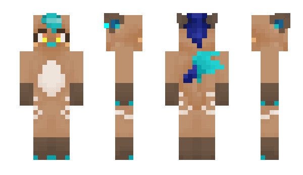 Minecraft skin Zestari