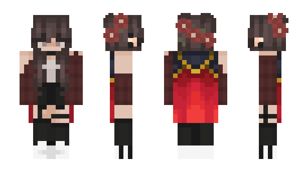 Minecraft skin Falkejagt