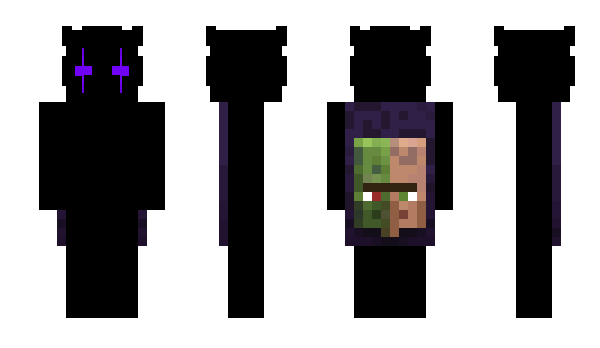 Minecraft skin blackscreened