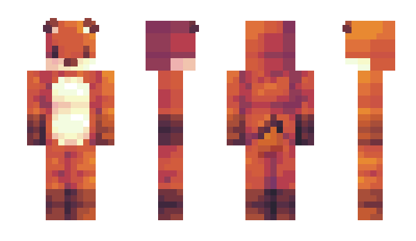 Minecraft skin TheFoxMax