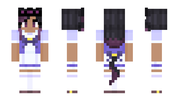Minecraft skin QuillaQueen