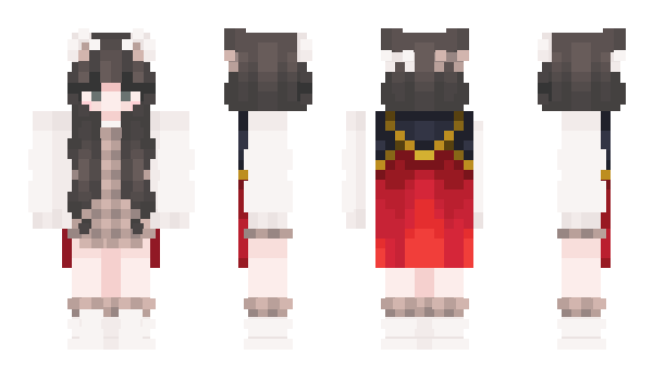 Minecraft skin smolbabyruby